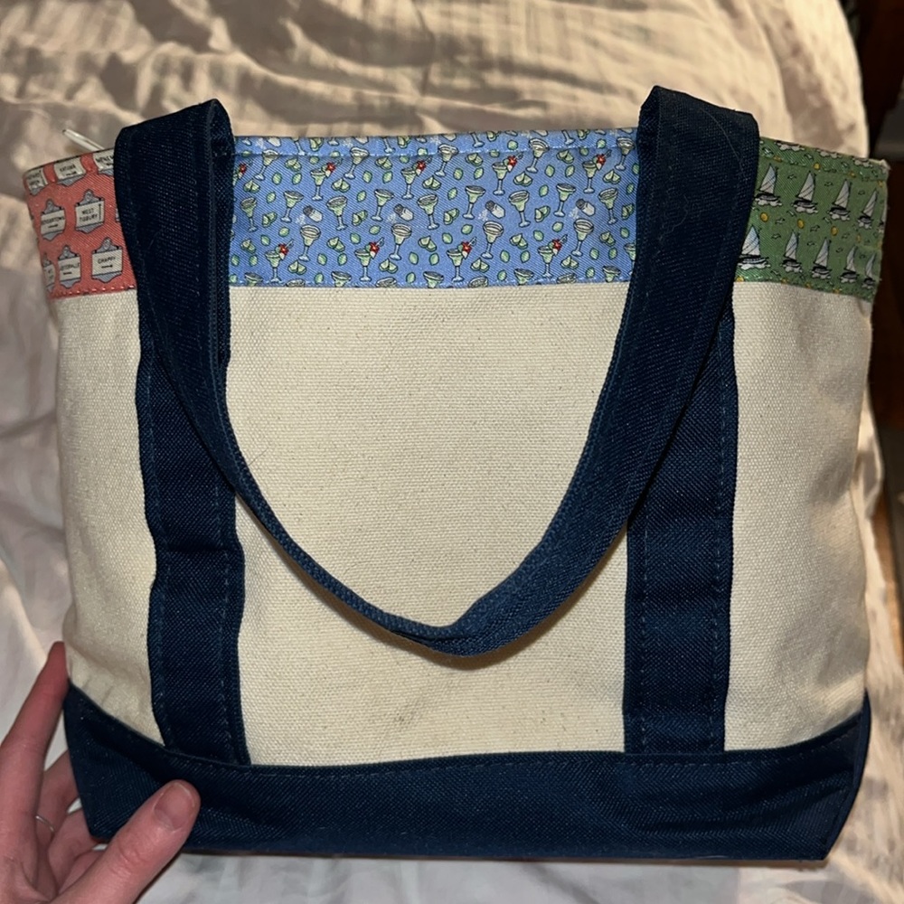 Vineyard Vines Patchwork Mini Tote - image 3